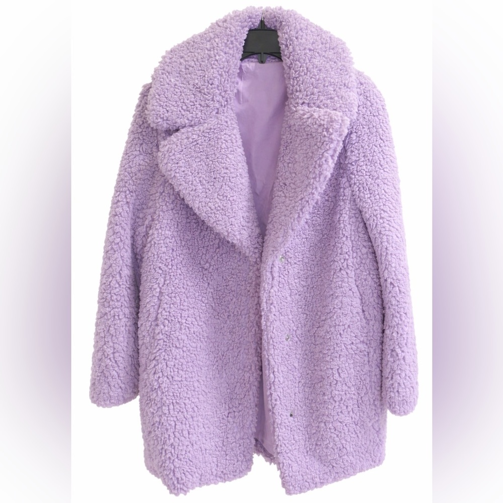 Kensie Lavender Bouclé Jacket